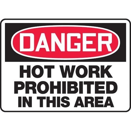 OSHA DANGER Safety Sign HOW WORK MWLD100XL